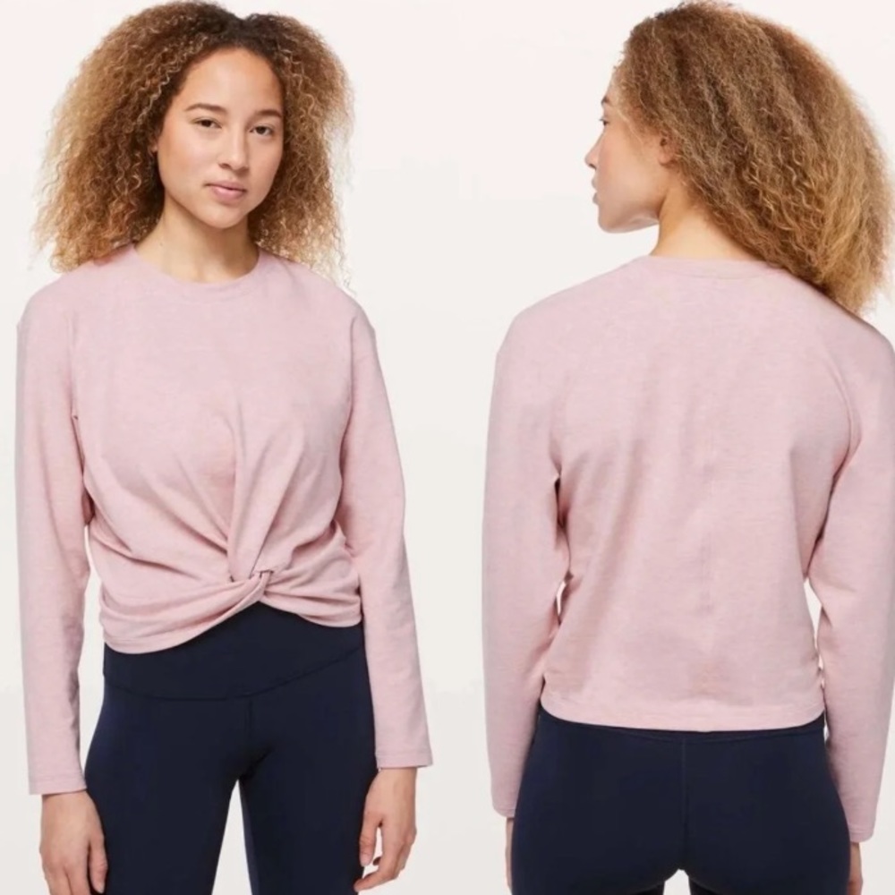 Lululemon Long Sleeve Tuck & Gather Pullover